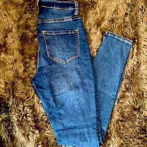 High rise skinny Jeans size 5